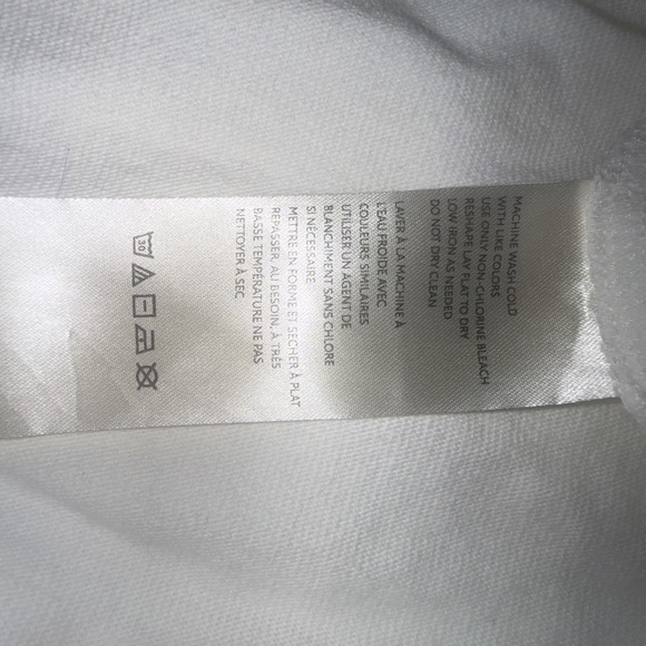 We The Free People Keep On White Boho Hippie Peasant Gypsy Polo Top Medium - Picture 11 of 16